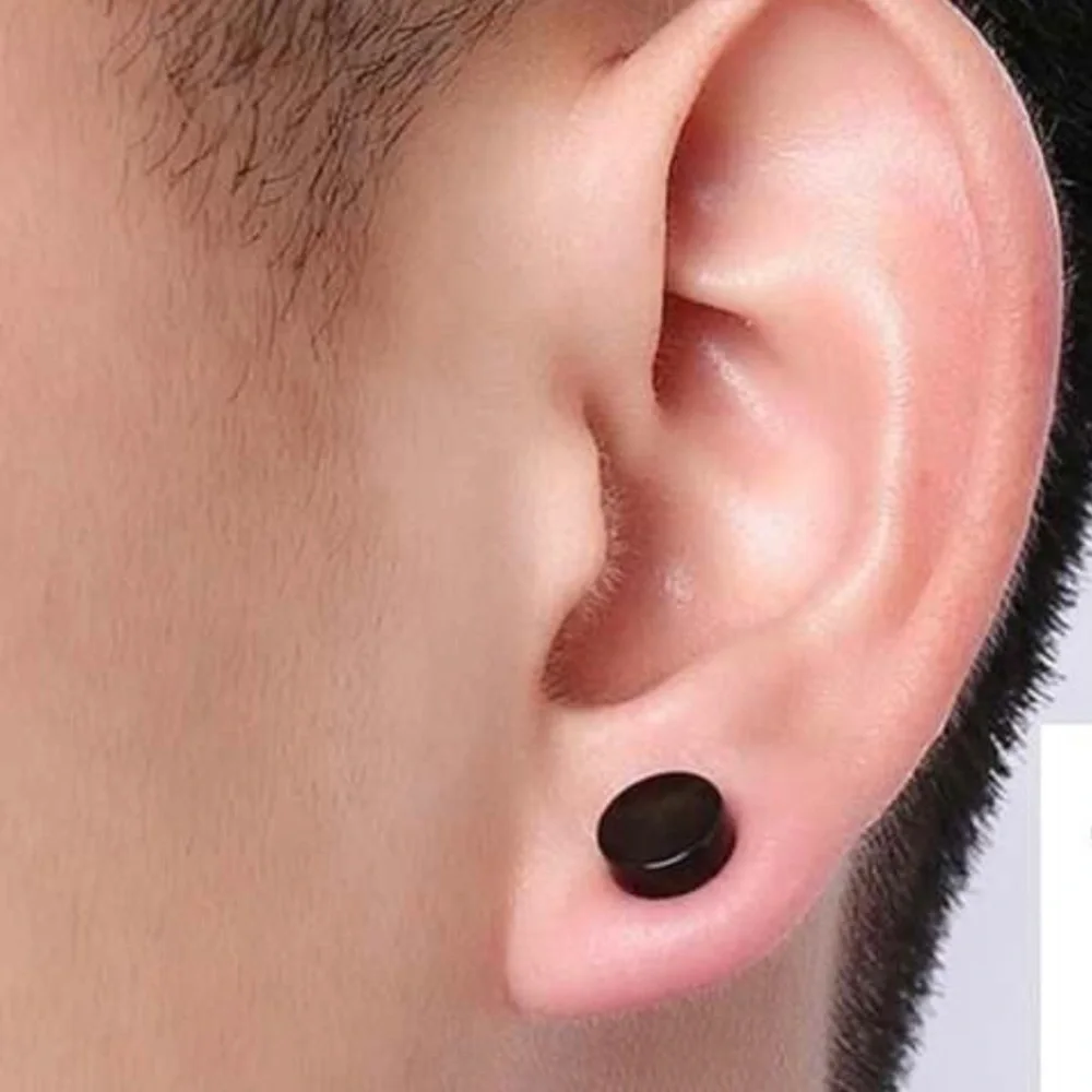 Stainless Men’s Steel Earrings and rings NWOT